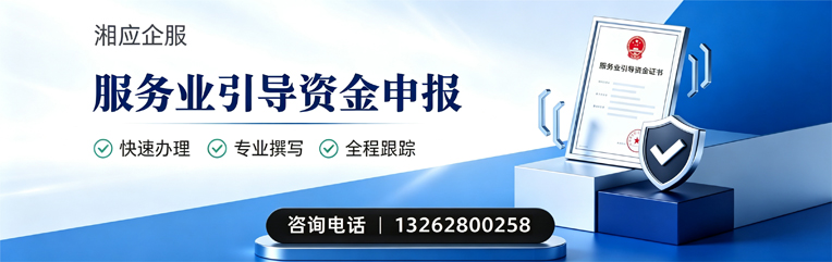 四川服务业引导资金申报服务