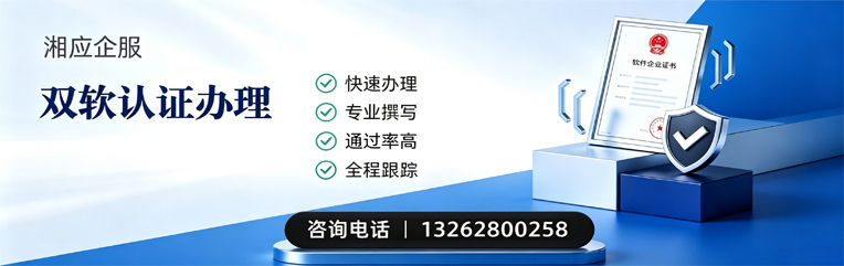四川双软认证申报服务